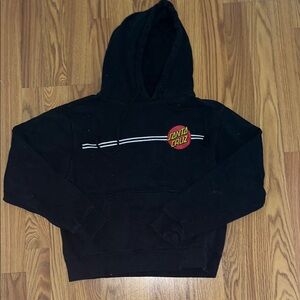 Santa Cruz Skateboards Black Hoodie